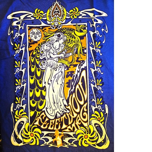 Fleetwood Mac Tour rock soft pop rock Official Unisex T-Shirt XL NWT - Picture 2 of 3